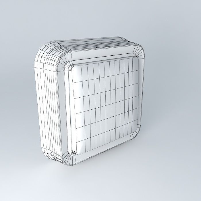 Reciprocates plexo semi recessed Free 3D model_3