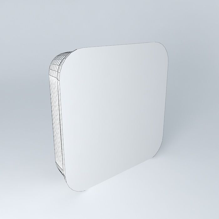 Reciprocates plexo semi recessed Free 3D model_4