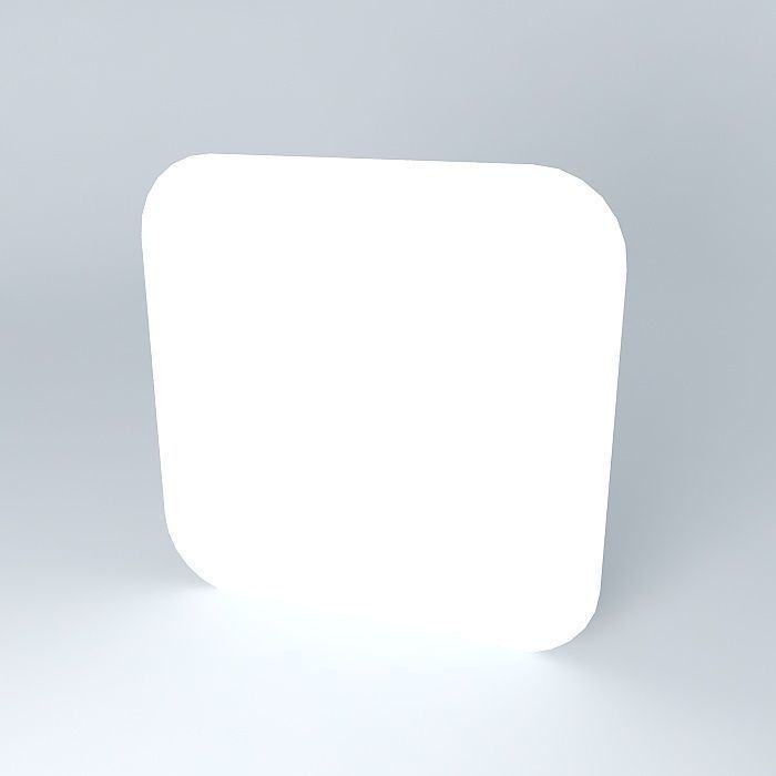 Double back and forth semi recessed plexo Free 3D model_1