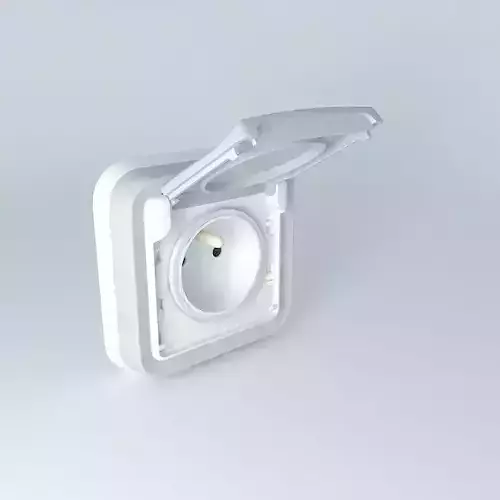 Plexo semi recessed bipolar PC Free 3D model