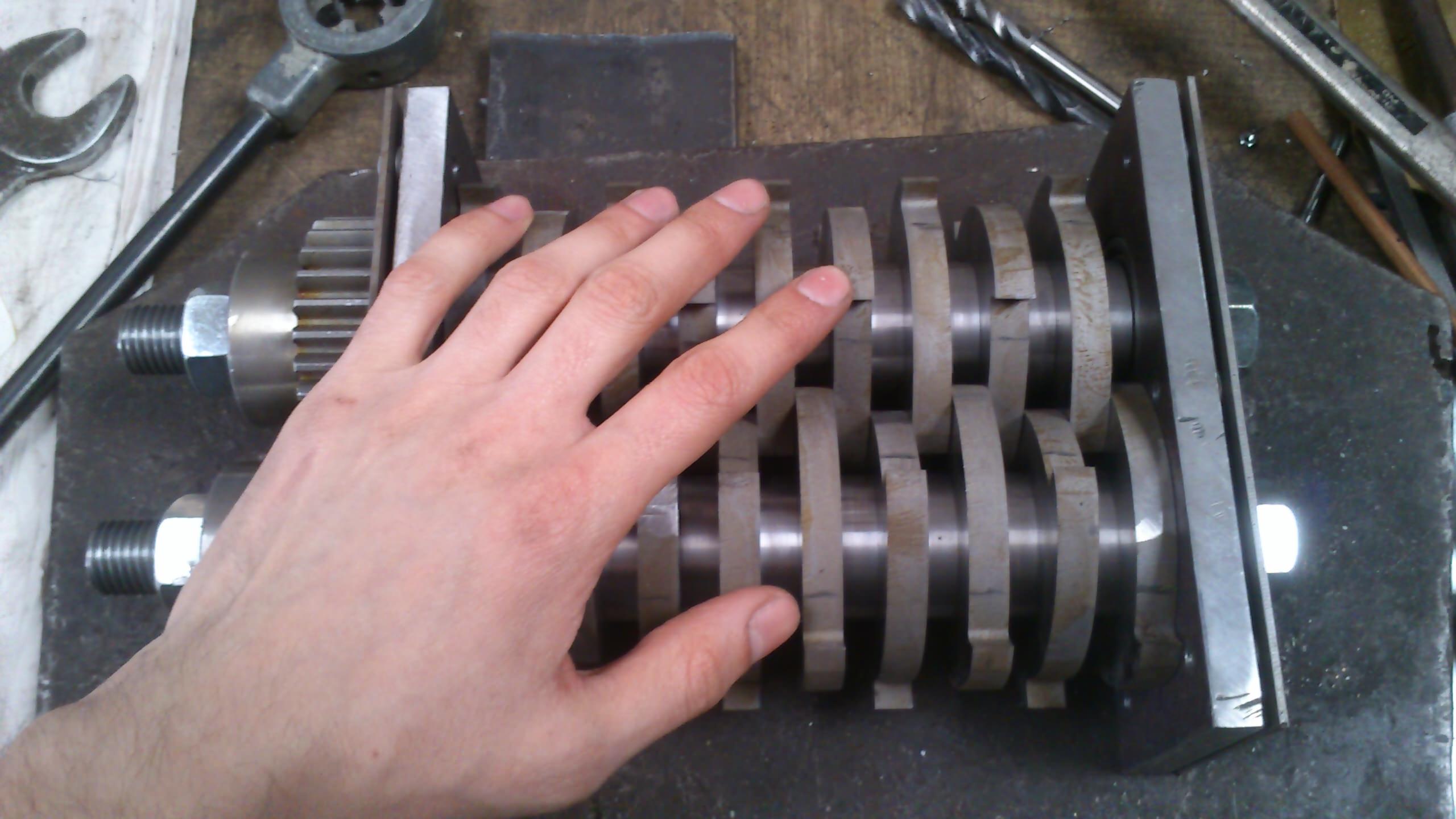 Shreder Grinder and Crusher Free 3D model_2