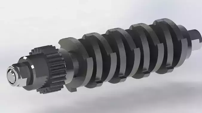 Shreder Grinder and Crusher Free 3D model