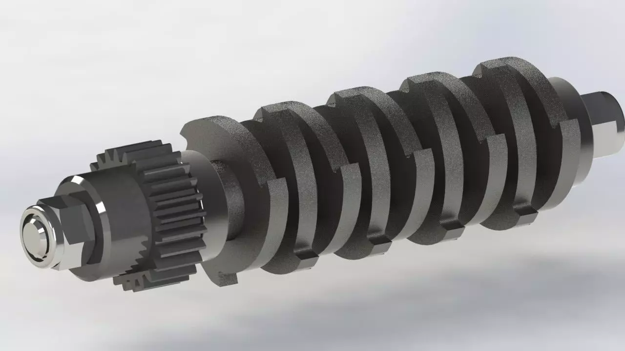 Shreder Grinder and Crusher Free 3D model_0