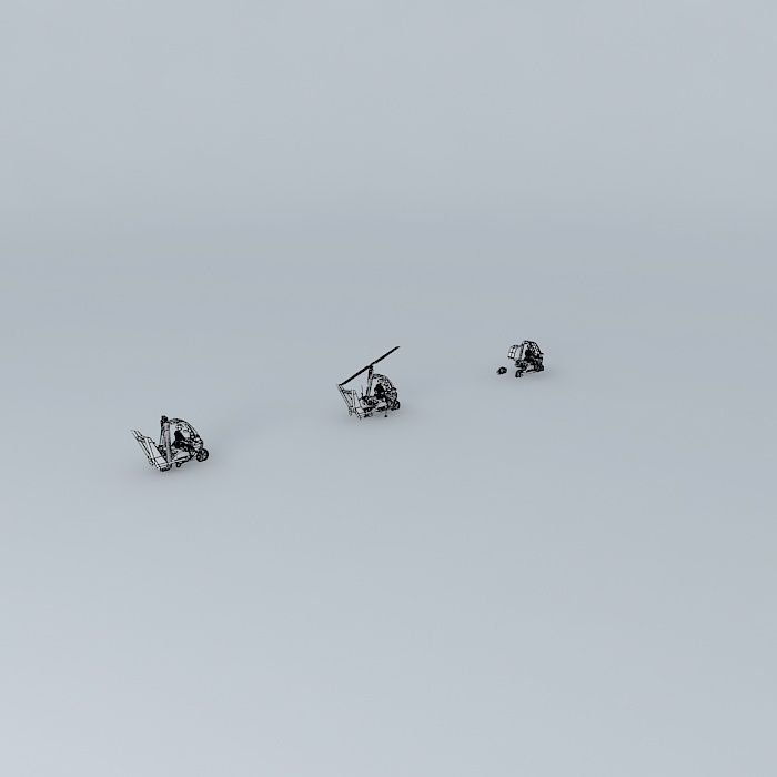 ARGO AIRCRAFTS A21 Gyroscooter 3D model_3