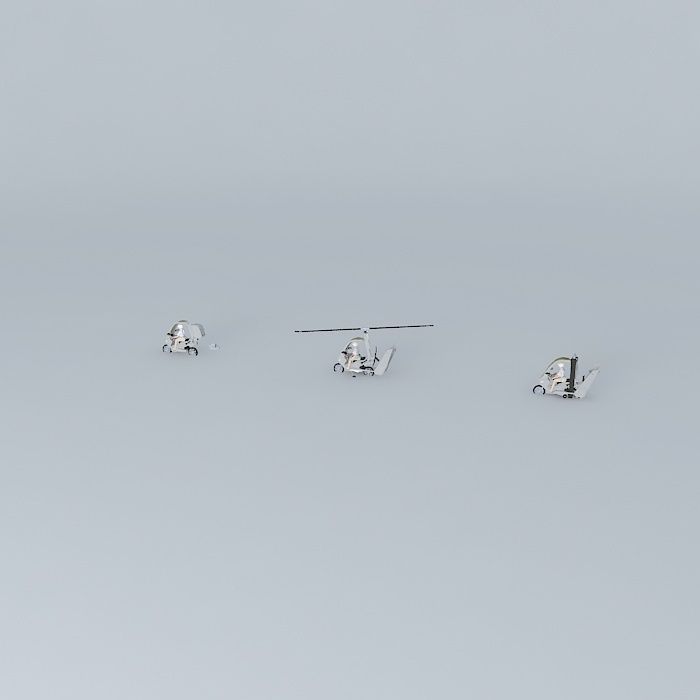 ARGO AIRCRAFTS A21 Gyroscooter 3D model_1