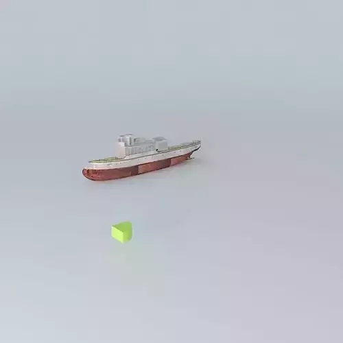 Kaiserliche Marine Kanonenboot SMS AfrikaFULL INTERIOR  part ... Free 3D model