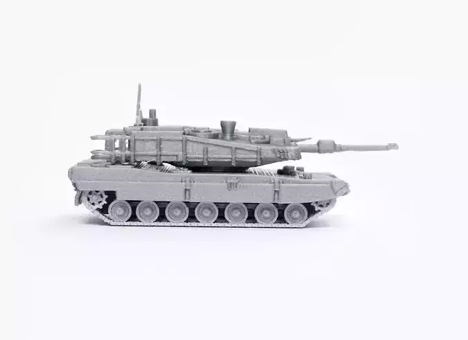 K2 Black Panther Tank Model Kit Free 3D print model