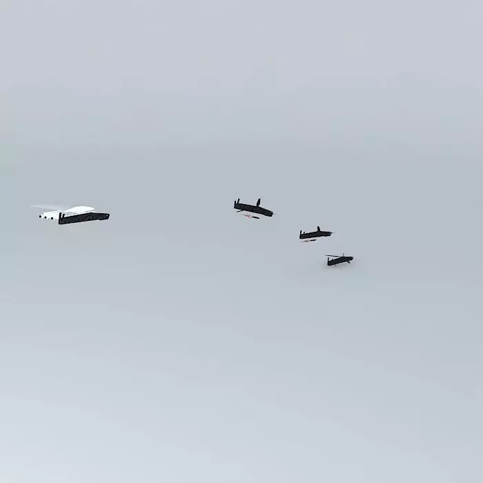 The bad drone UN UAV AGM ARM Guardian MK I unmanned ground at... 3D model_0