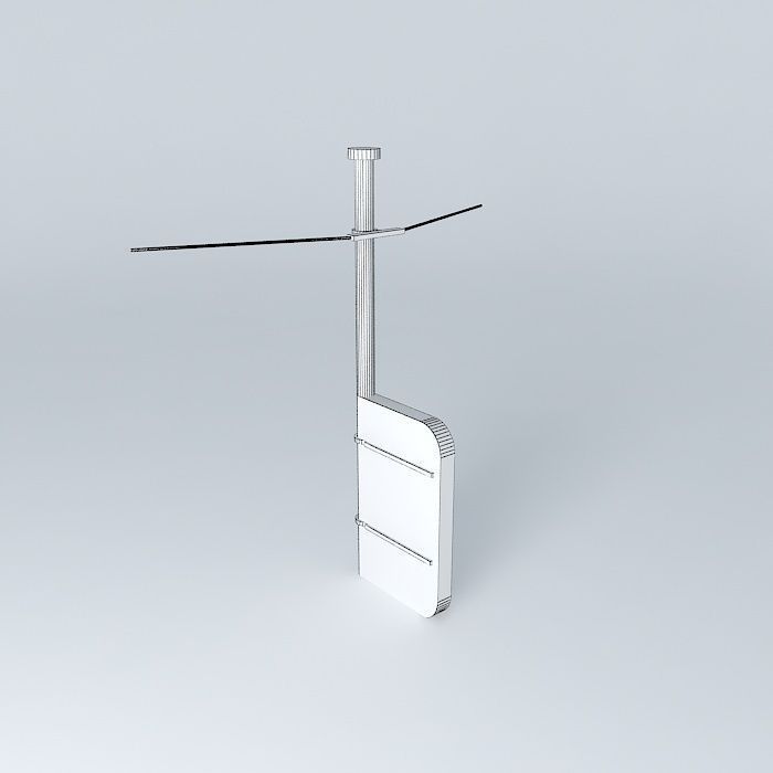 ARGONAUTIX marine details rudder 3D model_3