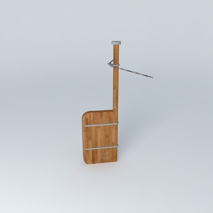 ARGONAUTIX marine details rudder 3D model_2