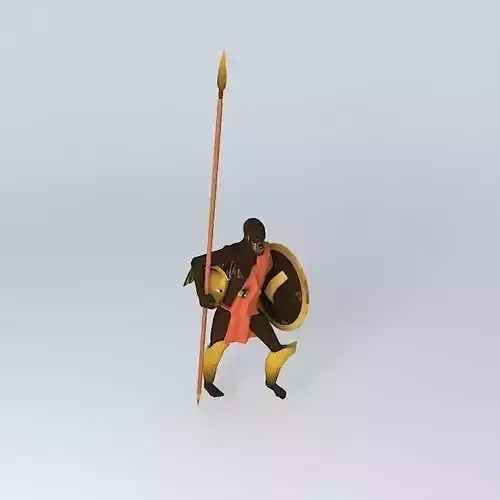 ARGONAUTS hero resting 3D model