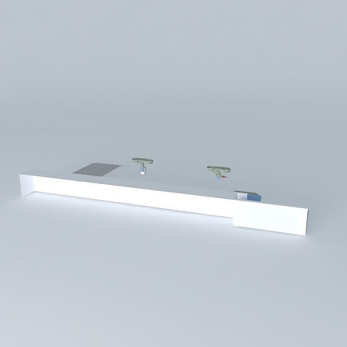 UN task force alpha android command UAV unit 3D model_1