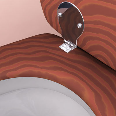 Toilet with seat 3D model_4