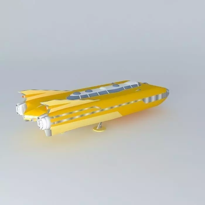 ARGO ASTRONAUTIX space cadillac 3D model