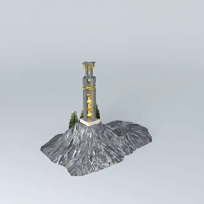 Bell Tower 1 7 Free 3D model_0