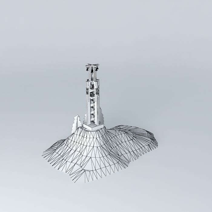 Bell Tower 1 7 Free 3D model_3