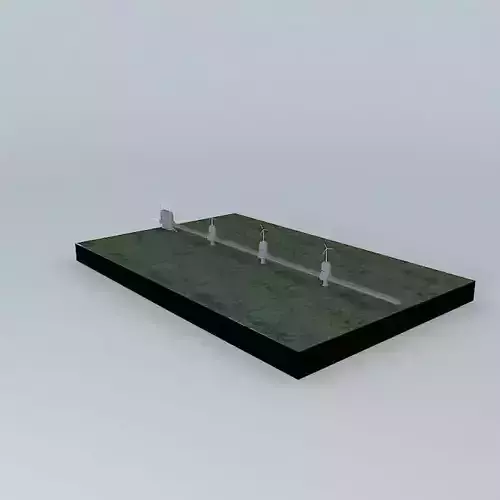 ARGO Architects ISEM Intercontinental surfaced maglev track line