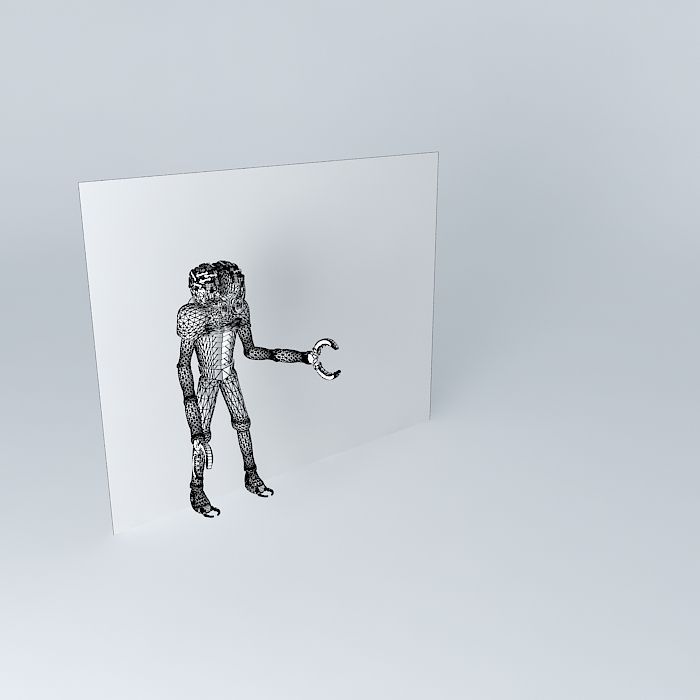 METALUNA MUTANT from the movie this island earth 1955 3D model_3