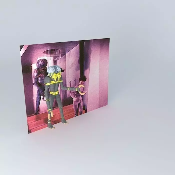 METALUNA MUTANT from the movie this island earth 1955 3D model_0