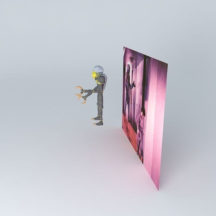 METALUNA MUTANT from the movie this island earth 1955 3D model_2