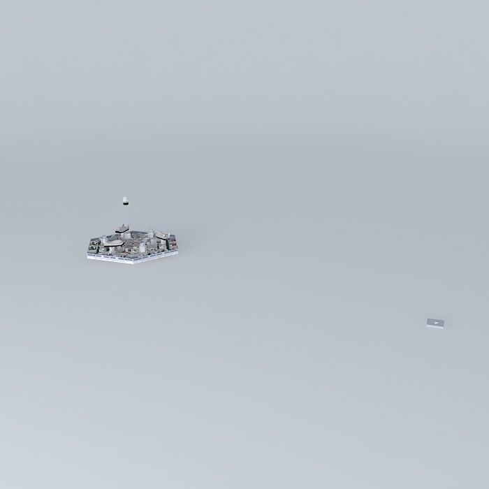 ARGO ASTRONAUTIX Deep Space Traveller 02 of 06 B deck shuttles Free 3D model_1