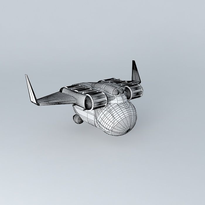ARGO AIRCRAFTS A 25 Cyclocopter Free 3D model_3