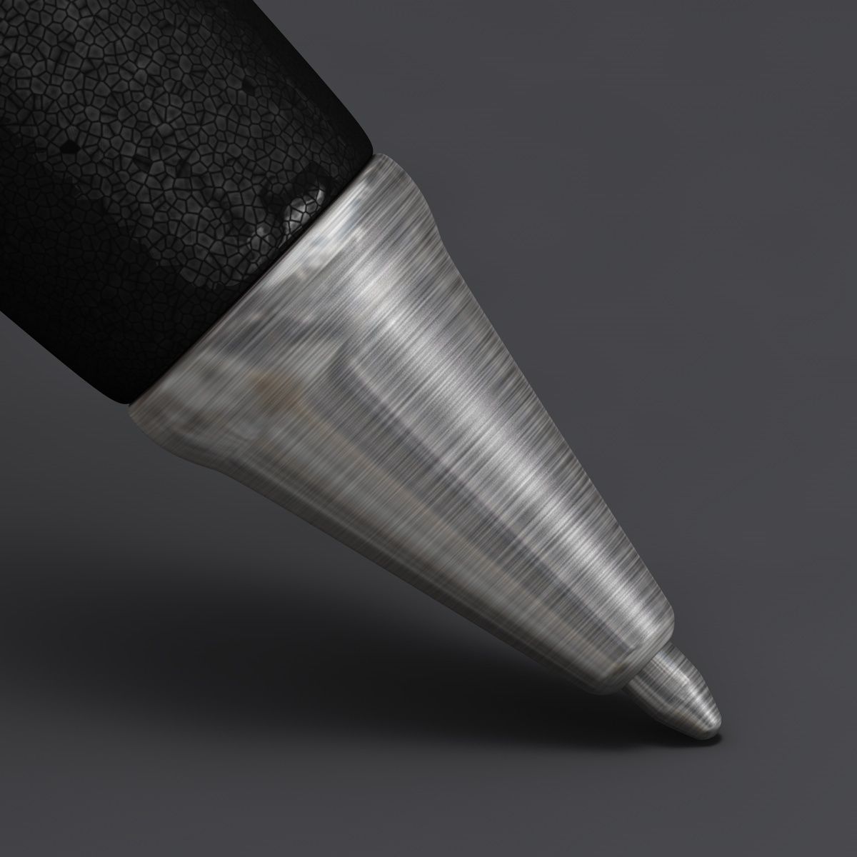 Luxury Metal Pen 3D model_1