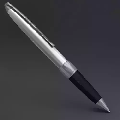 Luxury Metal Pen 3D model