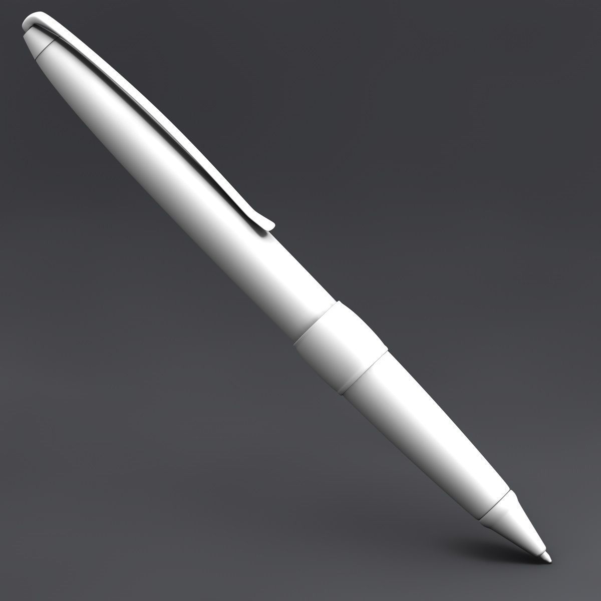 Luxury Metal Pen 3D model_7
