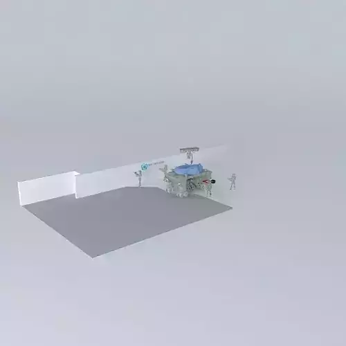 UN task force alphamobile command unit  MCU 3D model