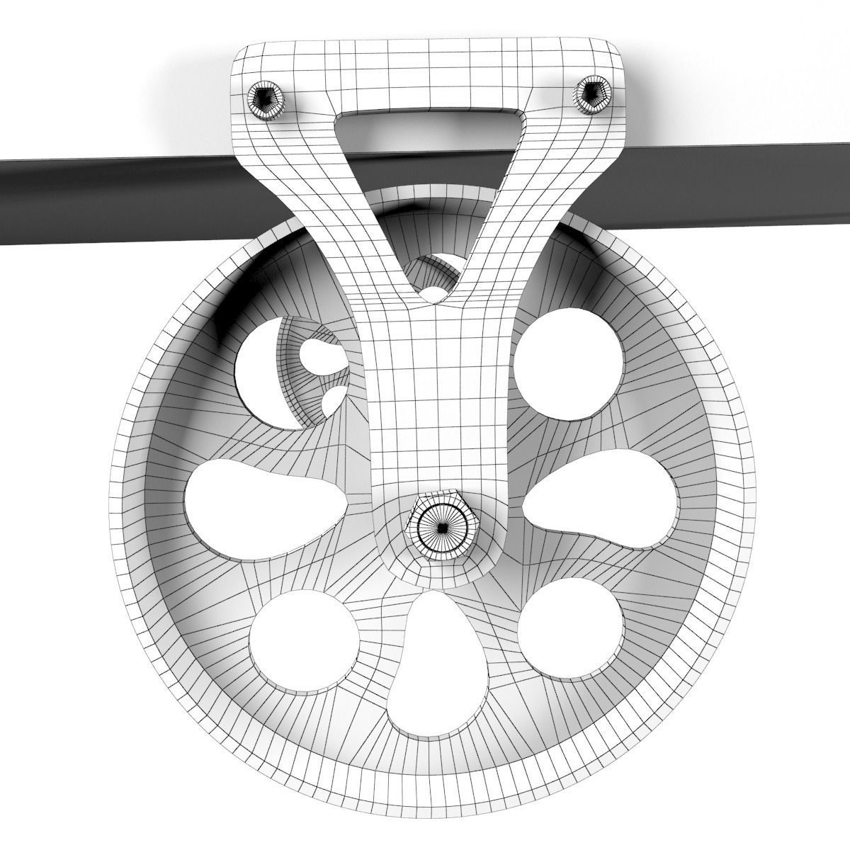Myra cocktail table 3D model_10