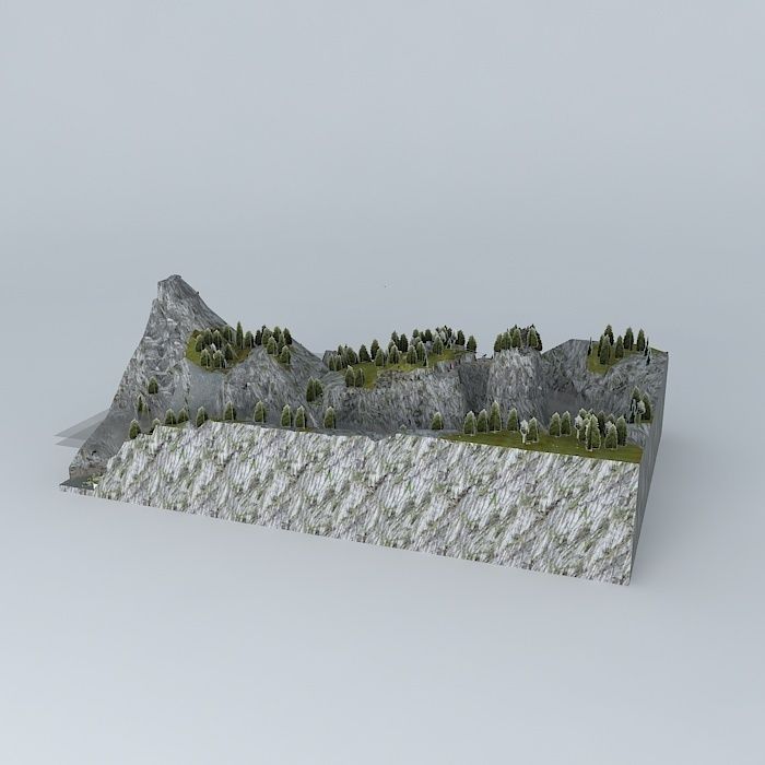 ARGO grim robbers in the dark forest 16th century 3D model_1