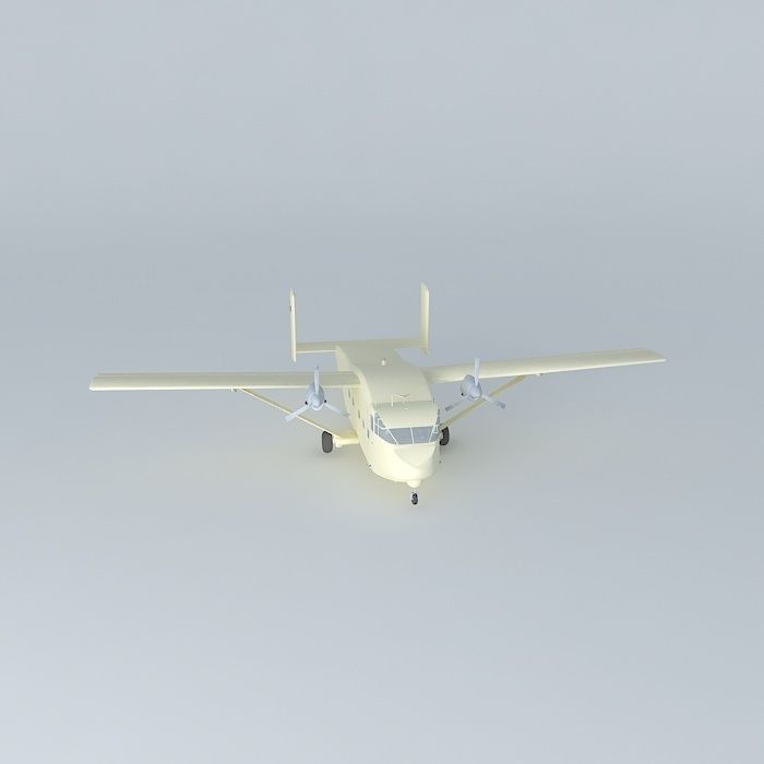 SHORT Skyvan british FULL INTERIOR 3D model_2