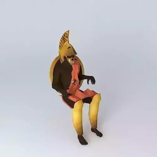 ARGONAUTS hero rowing backboard 3D model