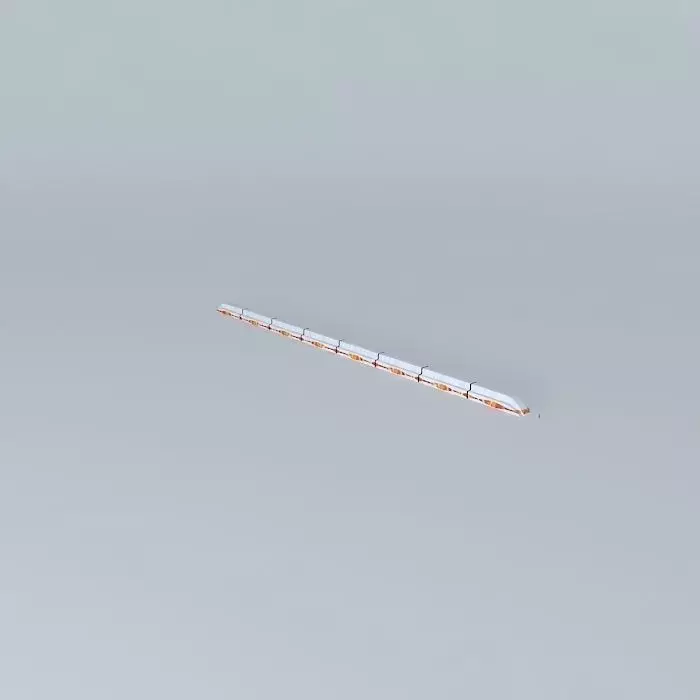 ARGO HYPERVAC passenger vactrain Full interior! Free 3D model_0