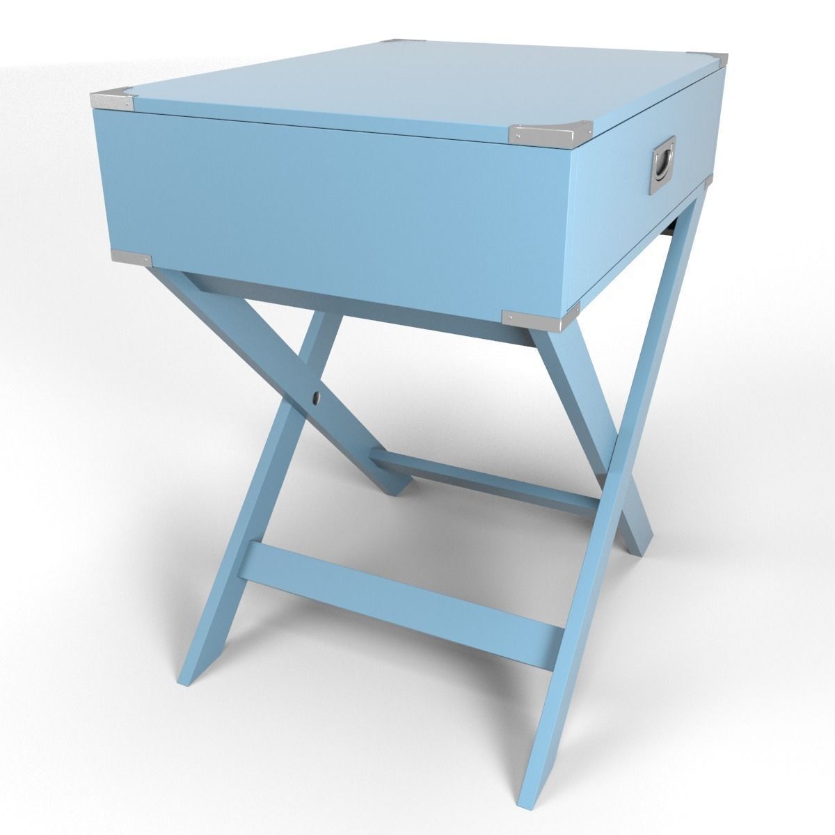 Kenton accent table 3D model_7