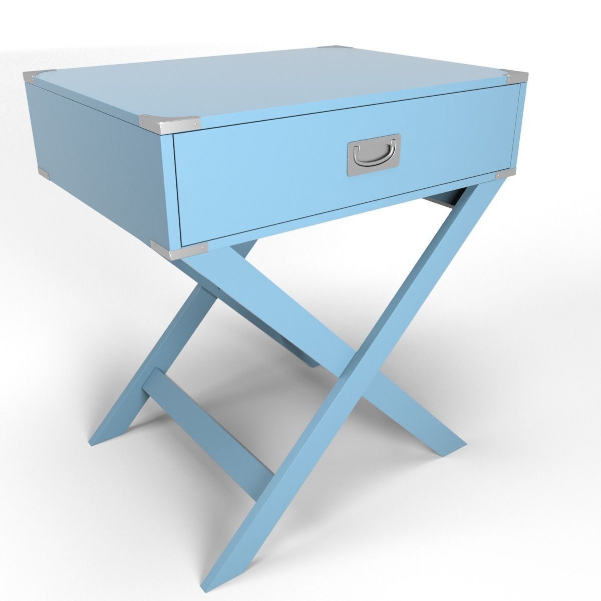 Kenton accent table 3D model_8