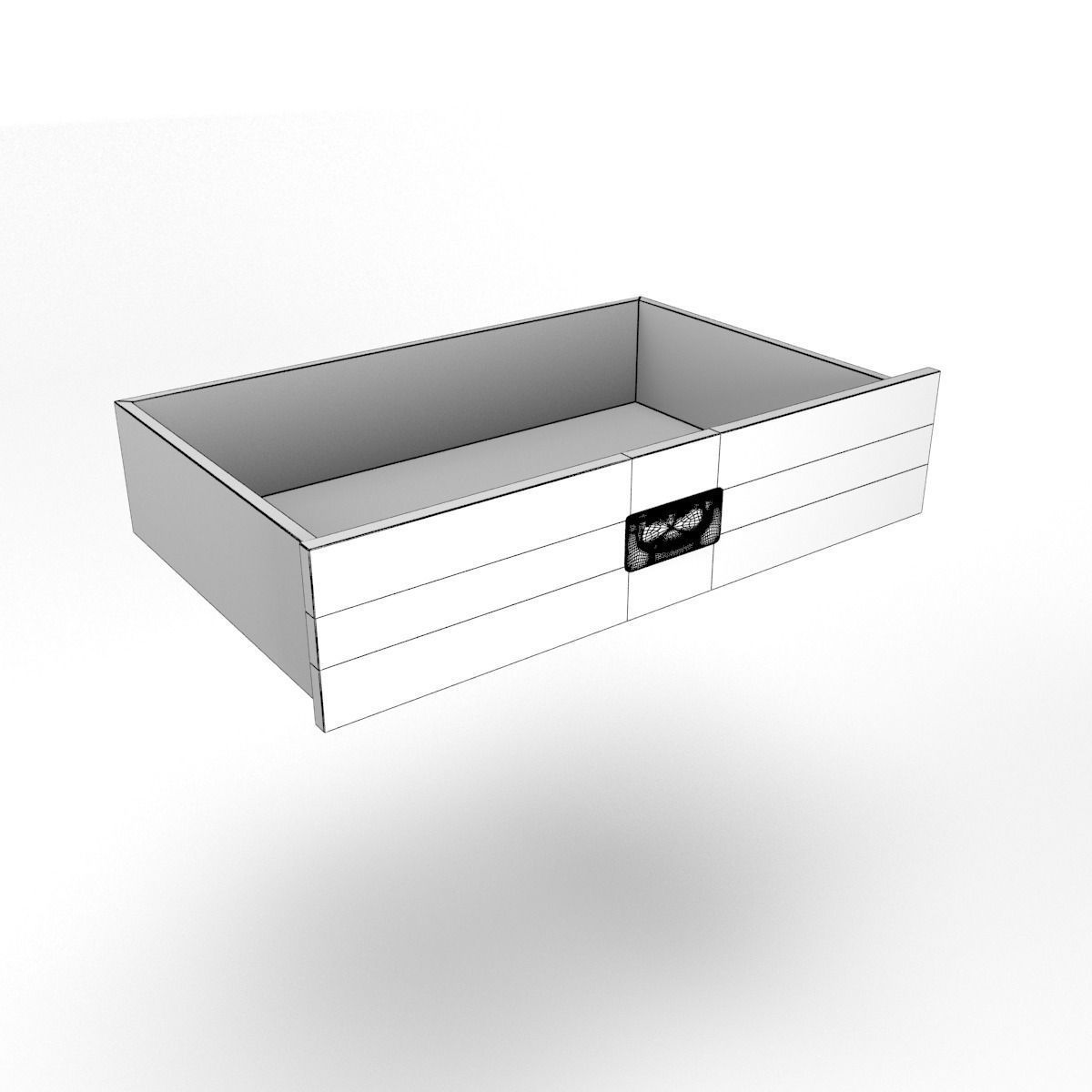 Kenton accent table 3D model_13