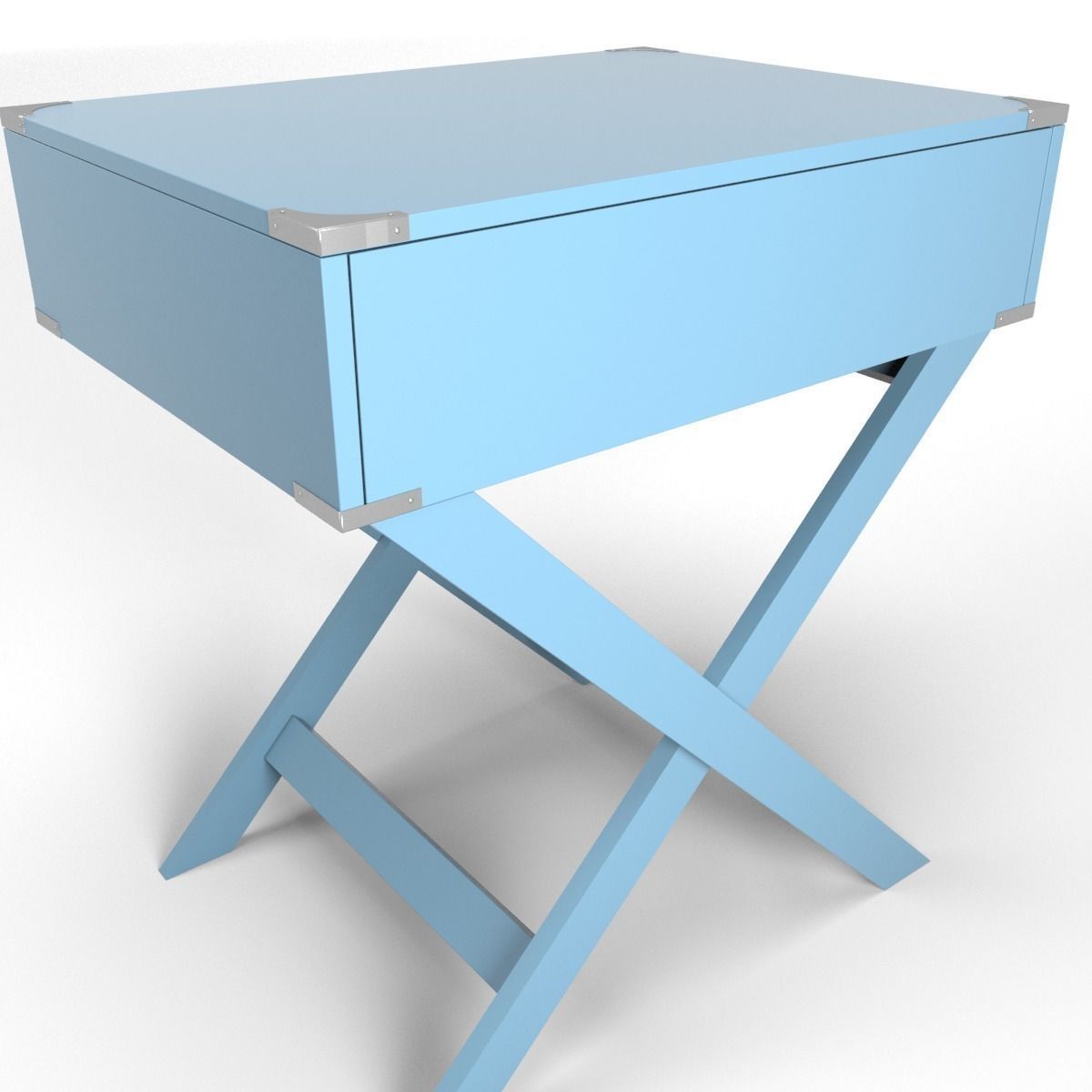 Kenton accent table 3D model_4