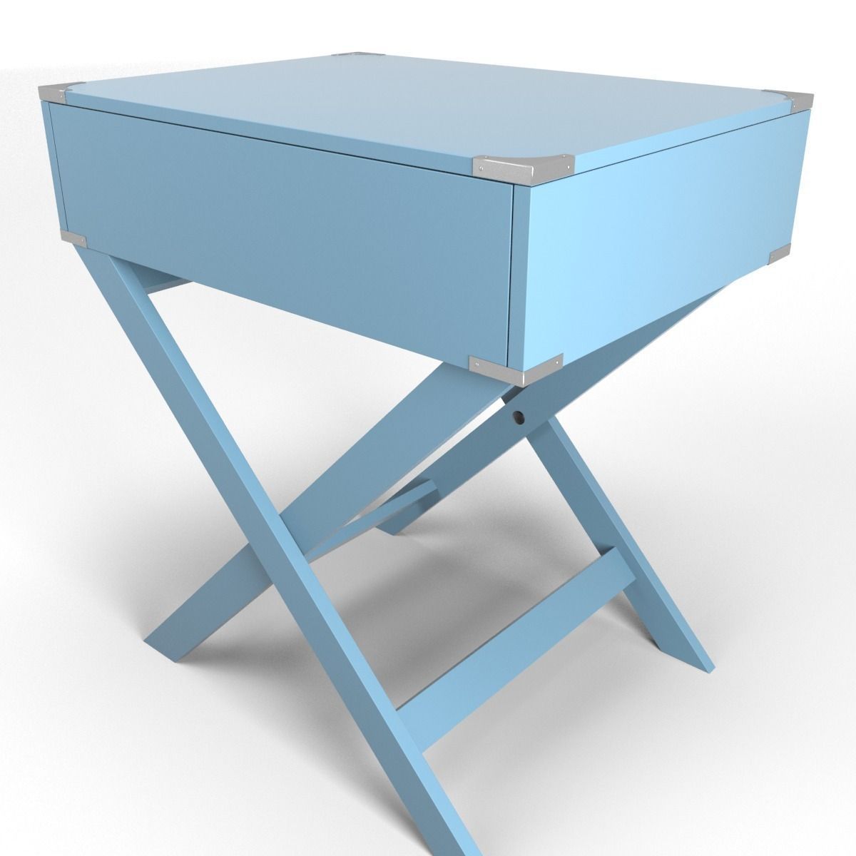 Kenton accent table 3D model_6