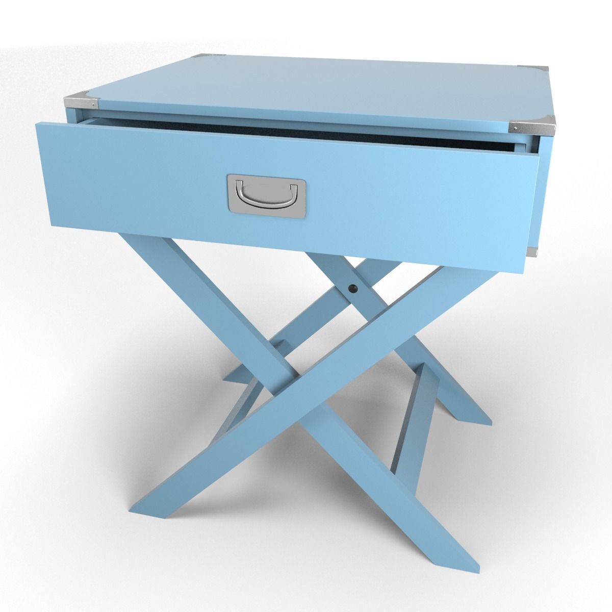 Kenton accent table 3D model_1