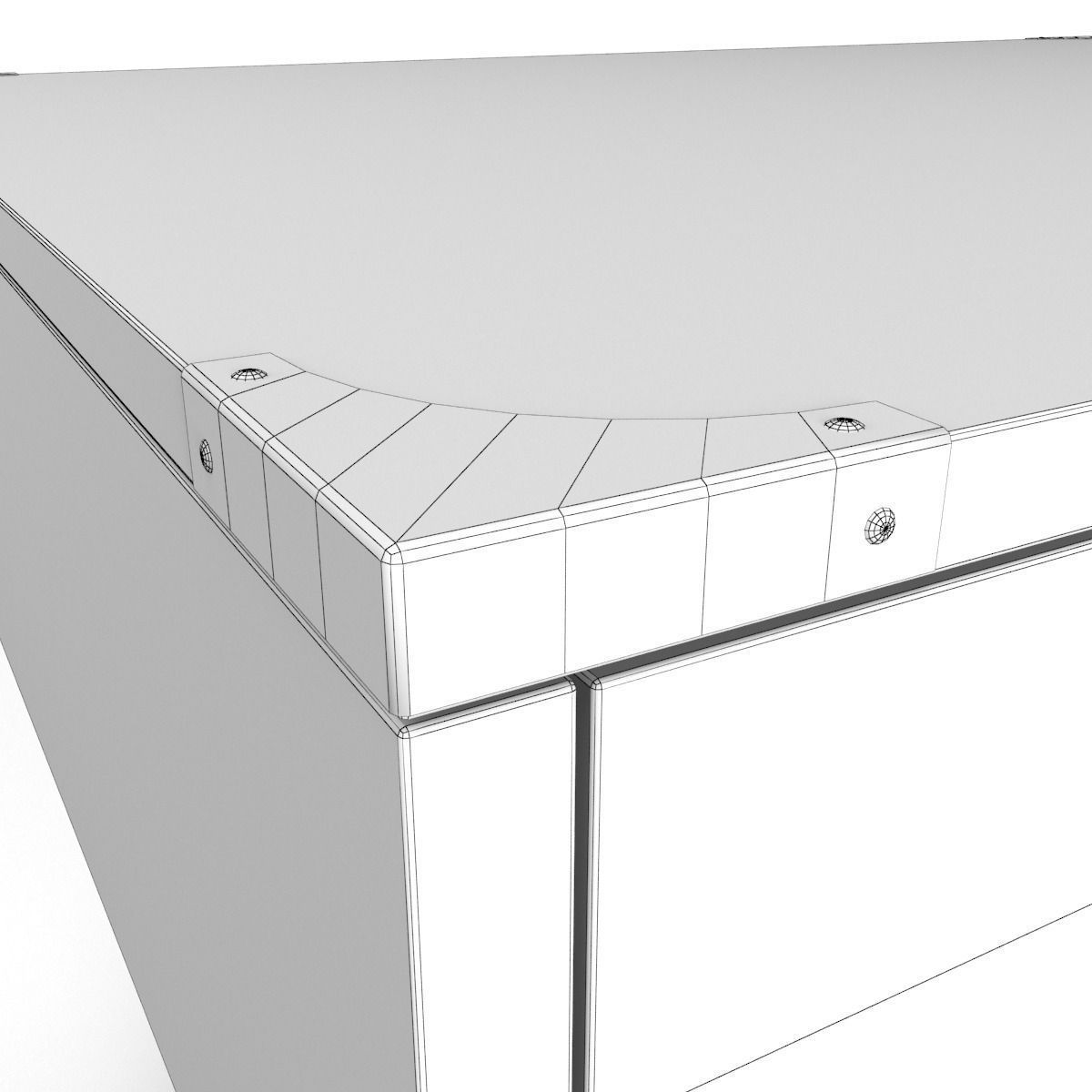 Kenton accent table 3D model_12