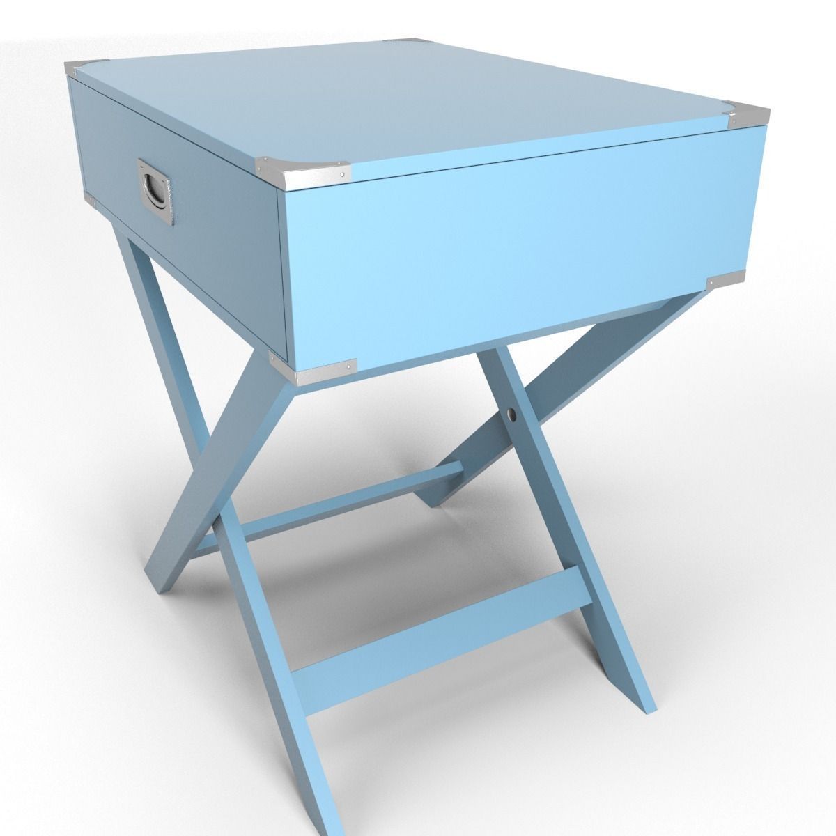 Kenton accent table 3D model_2