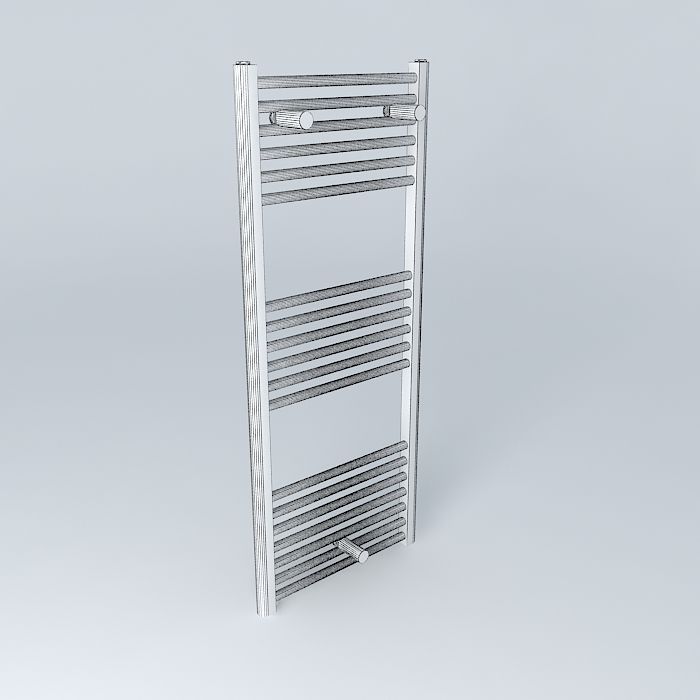 Towel dryer Free 3D model_4