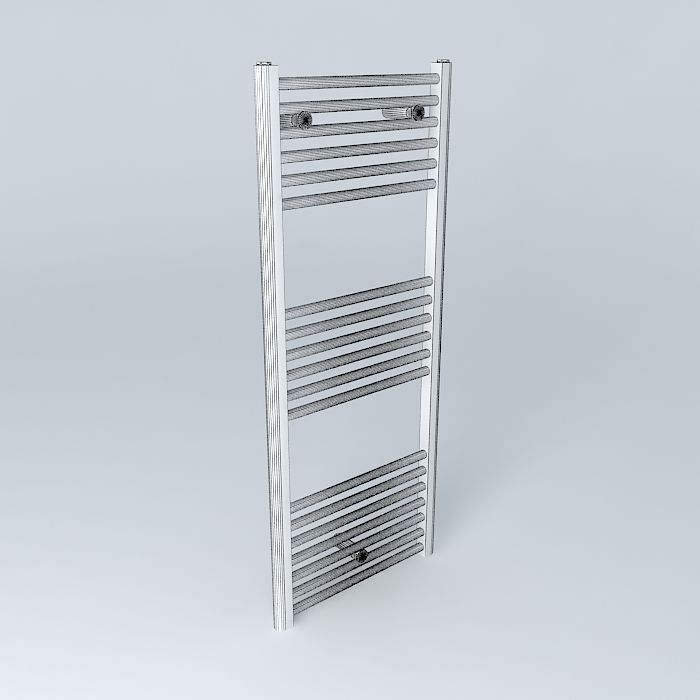 Towel dryer Free 3D model_3