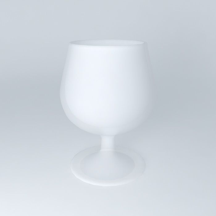 Digestif glass Free 3D model_1