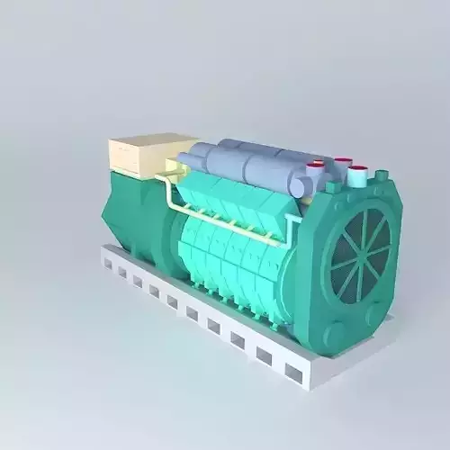 ARGO INDUSTRIES 12V Diesel generator 3D model