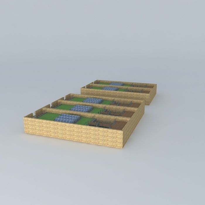 ARGO ARCHITECTS Modern domus 3D model_1