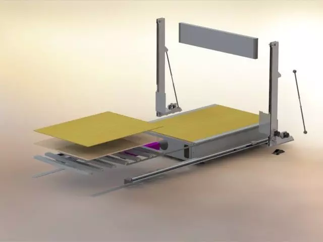 3m-cnc-hotwire-cutter machine with sheet of paper Free 3D model_0