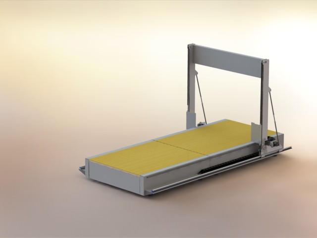 3m-cnc-hotwire-cutter machine with sheet of paper Free 3D model_1